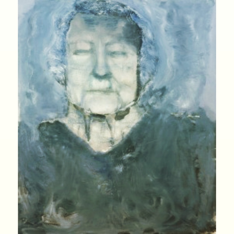 Martha, my grandmother, 1984 by Marlene Dumas